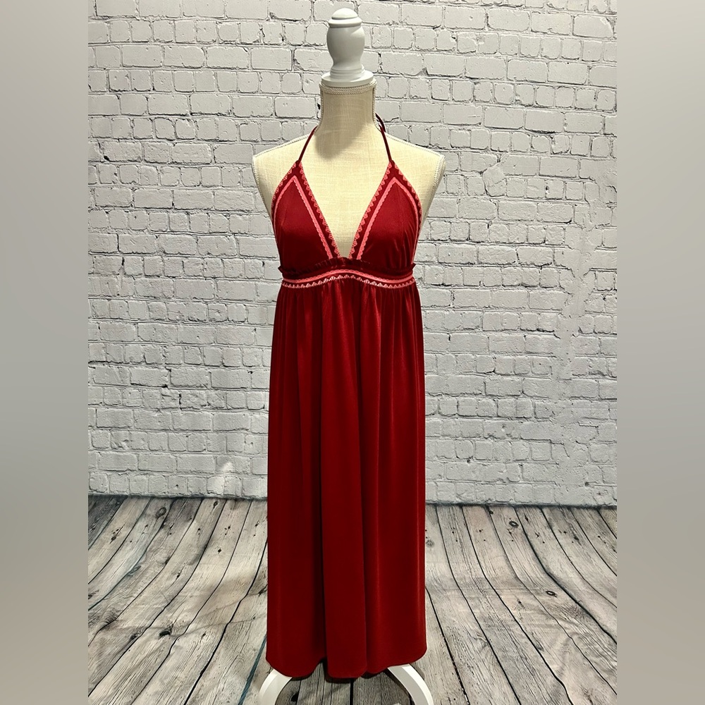 NWOT - Express - Halter Hi-Low Boho Dress - Size M
